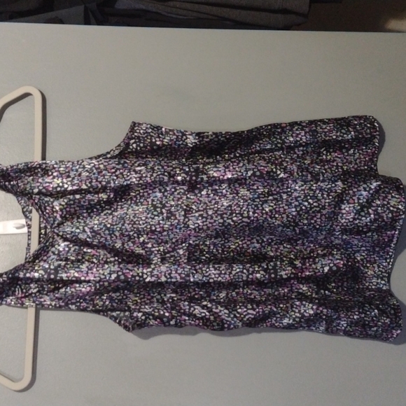 THE limited summer shirt multi-colored wrap around the neck sleeveless - Picture 1 of 10